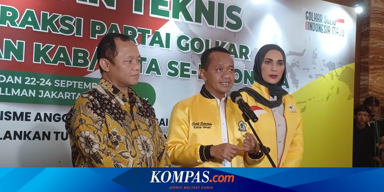 Bahlil Minta Kader Peka Kondisi Masyarakat hingga Dukung Program Prabowo