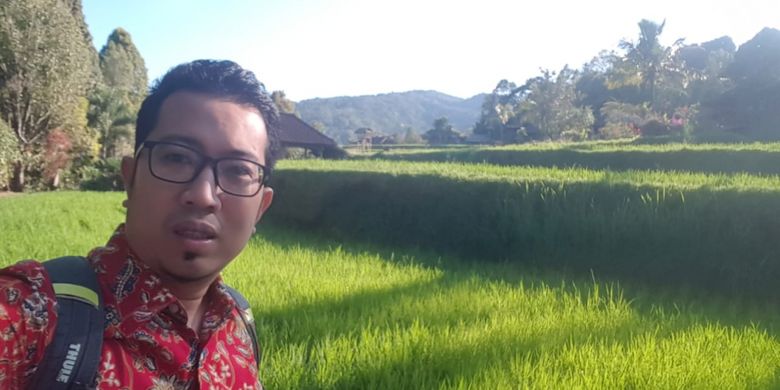 Pengamat Ekonomi Politik Pertanian sekaligus Dosen Departemen Ekonomi Sumber Daya dan Lingkungan Institut Pertanian Bogor (IPB), Prima Gandhi, di Bogor, Rabu (24/10/2018).