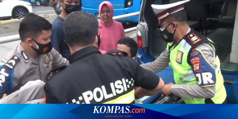 Truk Brimob Bawa Peserta Vaksinasi Kecelakaan di Tol Dalam Kota, 6 Orang Terluka - Vimarsana News