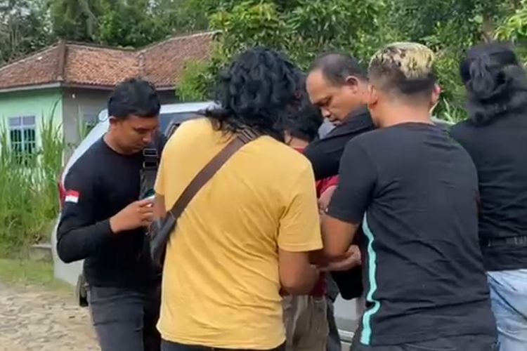 Tangkapan layar penangkapan pembobol brankas Indomaret Salatiga ditangkap di Lampung