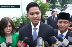 Hadiri Pelantikan Menteri di Istana, Kaesang Pangarep Beri Semangat ke Raja Juli