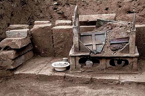 Arkeolog Temukan Sisa Kremasi Buddha di Desa China