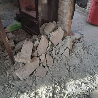 Satu bangunan rusak karena gempa Tojo Una-Una, Jumat (19/1/2024)