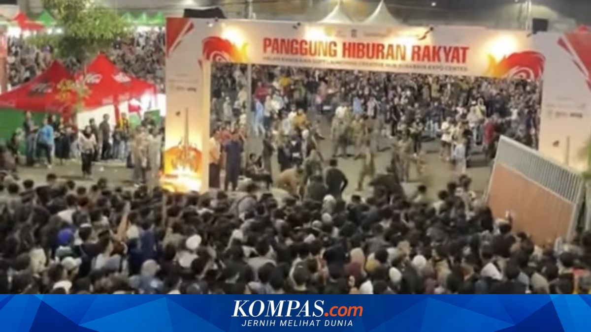 12 Orang Dilarikan ke Rumah Sakit, Usai Ricuh Konser Denny Caknan di Surabaya