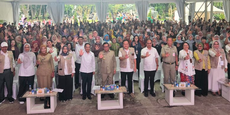 Vaksinasi HPV Serentak Terbanyak di DKI Jakarta yang mendapatkan rekor MURI.