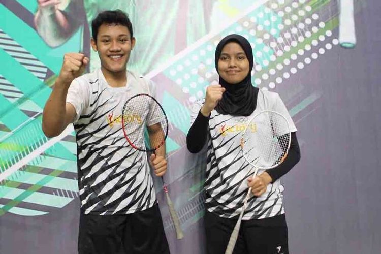 Pasangan ganda campuran dari PB Victory Bogor, Asyhari Anhar/Windi Siti Mulyani 