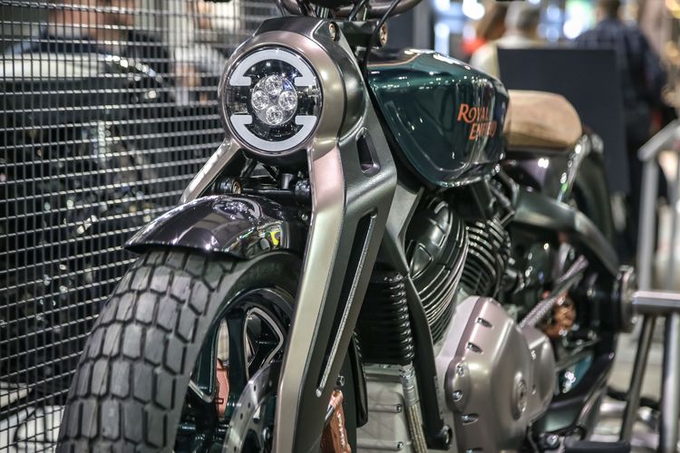 Royal Enfield siap luncurkan motor bergaya cruiser yang akan diberi nama Super Meteor 650