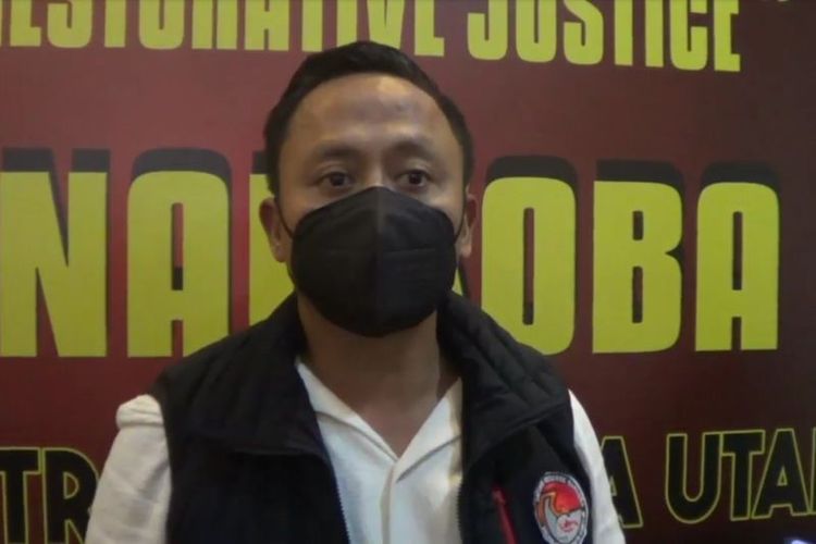 Kepala Satuan Reserse Narkoba Polres Metro Jakarta Utara AKBP Singgih Hermawan di Markas Polres Metro Jakarta Utara, Kamis (14/7/2022). 