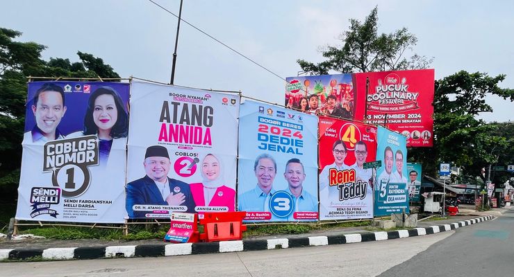 Masa Tenang Kampanye Pilkada Mulai Minggu, APK di Kota Bogor Akan Langsung Diturunkan