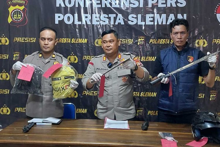 Tertidur di Emperan Toko Usai Beraksi, Begal di Sleman Ditangkap Polisi