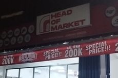 Cerita di Balik Viralnya Head of Market, Toko Sepatu Bekas Impor di Bintaro 