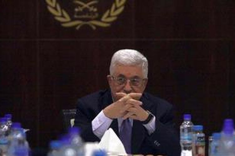 Presiden Palestina Mahmoud Abbas.