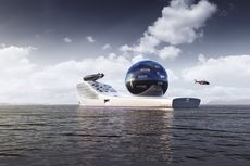 Lebih Panjang dari Titanic, Kapal Superyacht 300 Menggabungkan Teknologi Robotika dan AI
