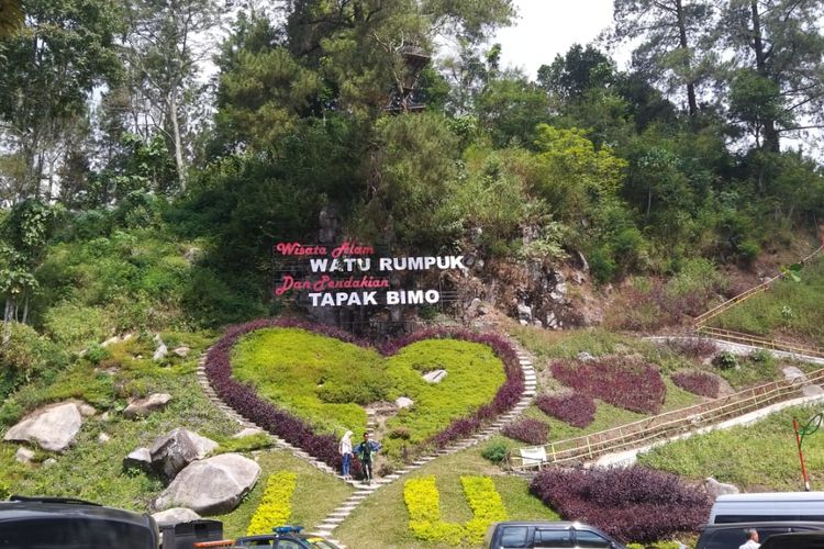 Inilah wisata Watu Rumpuk yang menjadi salah satu wisata alam terpopuler di Jawa Timur dalam satu tahun terakhir.
