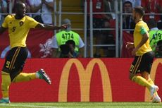 Babak Pertama, Lukaku-Hazard Bawa Belgia Unggul atas Tunisia