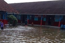 Banjir Rendam Sekolah di Maja Lebak, Semua Murid Diliburkan