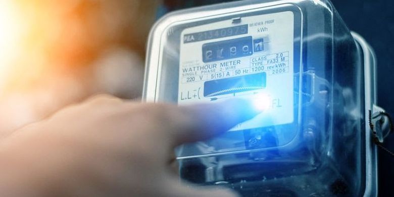 Ilustrasi meteran listrik, tarif listrik, tarif listrik per kWh. Tarif listrik per kWh pada 16-19 April 2026.