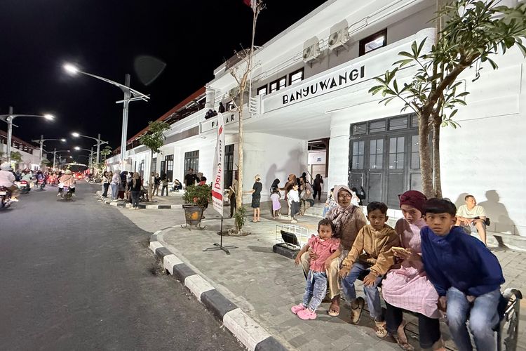 Wajah Baru Pasar Banyuwangi, Punya Tempat Nongkrong Berlatar Gunung Ijen