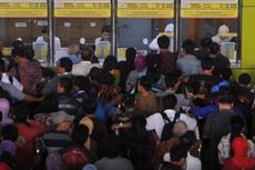 Calo Beraksi, Stasiun Senen Sempat Ricuh