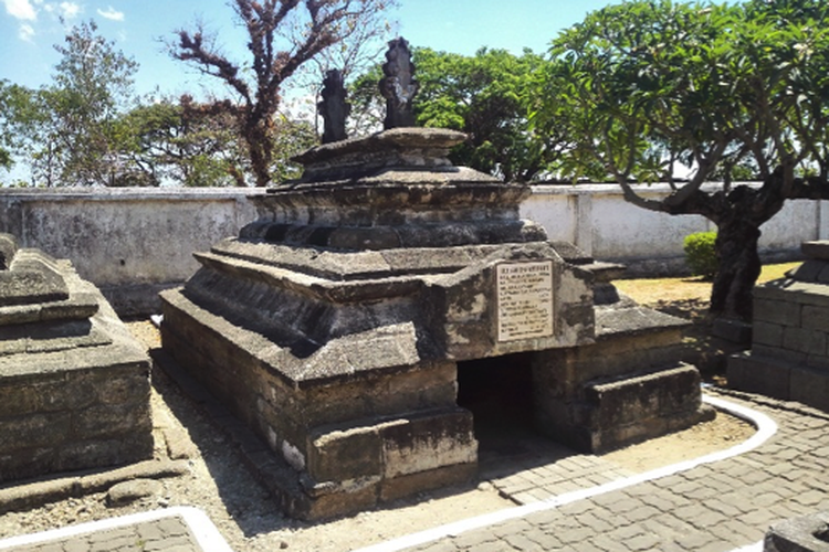 Kompleks Makam Sultan Hasanuddin di Kabupaten Gowa, Sulawesi Selatan. 