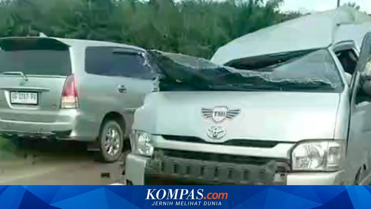 Travel Hiace Tabrakan dengan Truk di Muba, 4 Penumpang Tewas dan Sopir Truk Kabur