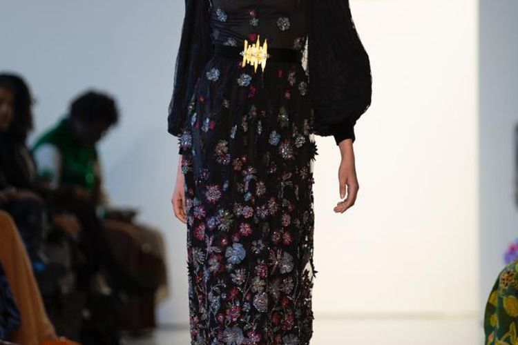 brand busana milik Trisha Chas, Zeta Priv&eacute; tampil di  New York Fashion Week 2023  