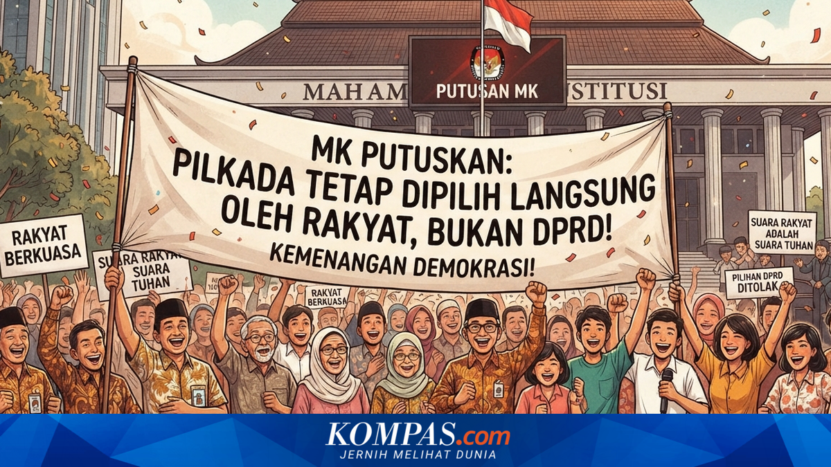 MAHKAMAH KONSTITUSI HANTAM PIKIRAN DUNGU PILKADA LEWAT DPRD