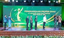 Sido Muncul Raih Penghargaan Proper Kategori Emas dan Green Leadership Utama dari Kementerian Lingkungan Hidup