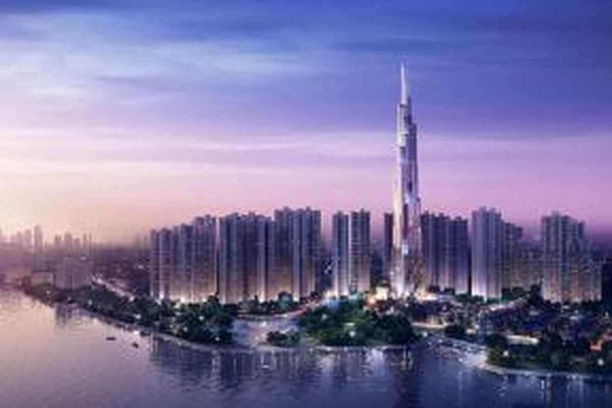 The Vincom Landmark Tower 81