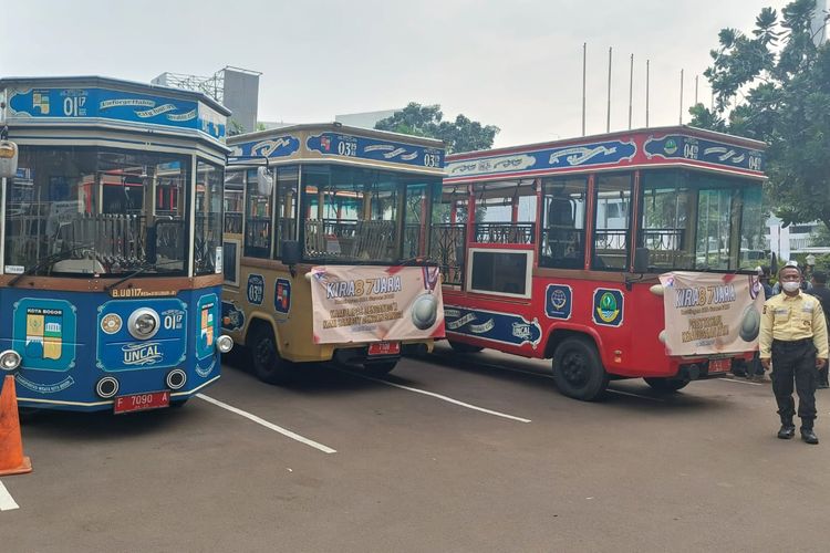 12 Mobil Karnaval Dikerahkan untuk Kirab Juara SEA Games 2023 