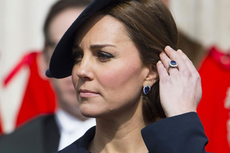 Kisah Istimewa Cincin Batu Safir 12 Karat di Jari Manis Kate Middleton