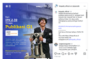 Awal Kuliah di ITB Raih IP 2,39, Fauzan Adhiima Bangkit hingga Tembus Jurnal Q1 Elsevier