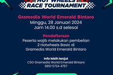 Serunya Gramedia HotWheels Race Tournament di Gramedia World Emerald Bintaro