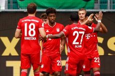 Hasil Babak I Wolfsburg Vs Bayern, Die Roten Unggul 2 Gol