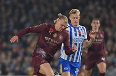 Hasil Brighton Vs Man City 2-1: Citizens 4 Laga Tanpa Kemenangan