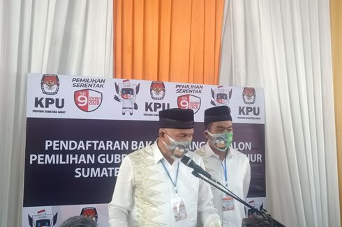 Cagub Sumbar Mahyeldi 1 Jam Diperiksa Bawaslu Terkait Dugaan Sewa Posko Pemenangan