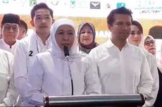 Menang Pilkada Jatim Hasil Hitung Cepat, Khofifah Minta Relawan Tak Euforia