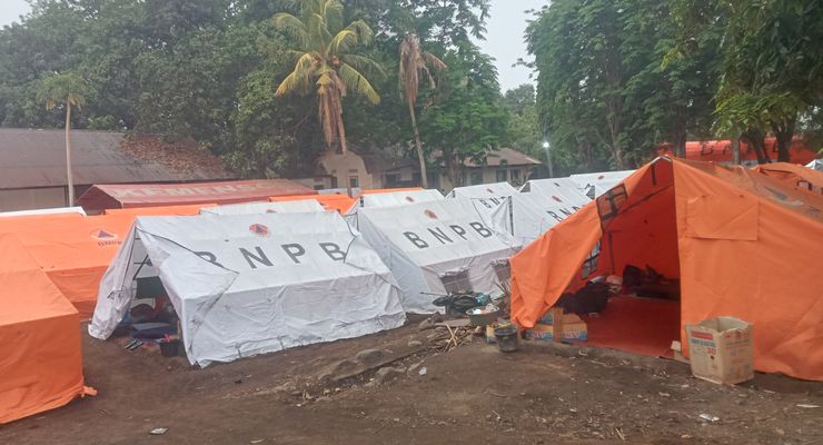 KPU Sikka Siapkan TPS Relokasi Korban Erupsi Lewotobi di Kamp Waigete