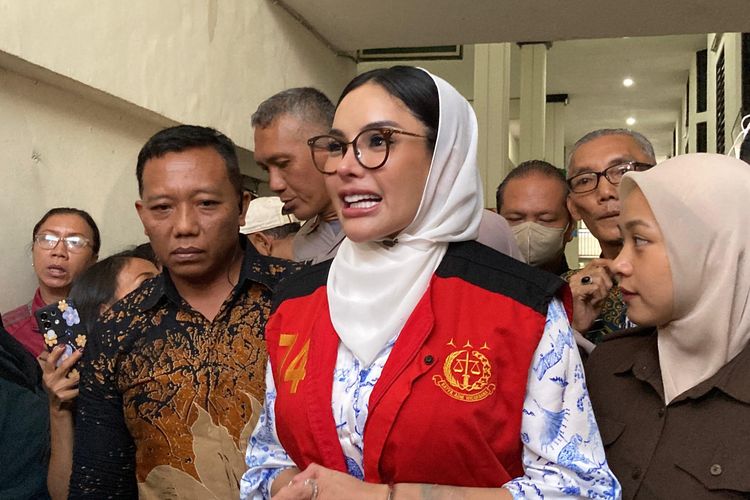 Nikita Mirzani di PN Jakarta Selatan, Kamis (16/10/2025).