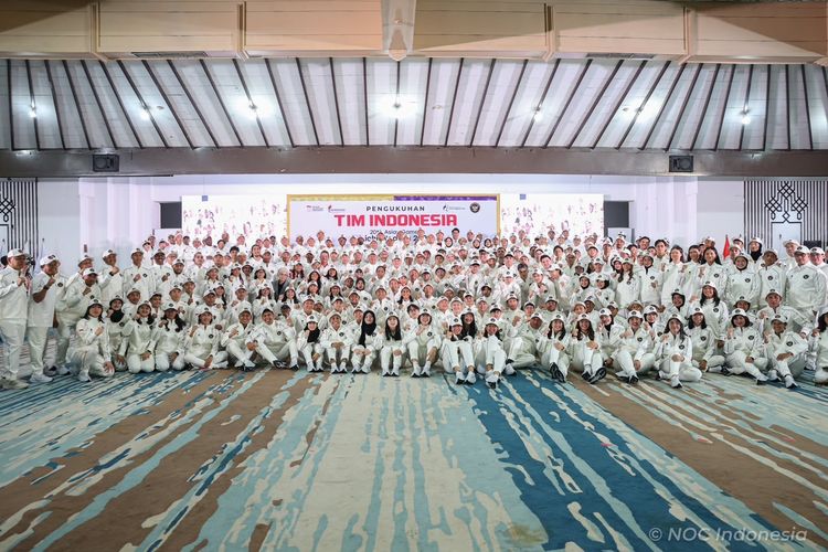 Tim Indonesia Resmi Dikukuhkan untuk Asian Games Aichi-Nagoya 2026, Kondisi Nagoya Dipantau