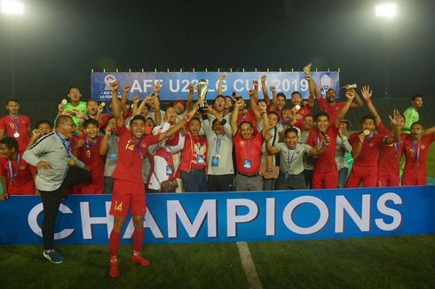 Kalahkan Thailand, Indonesia Juara Piala AFF U-22 2019