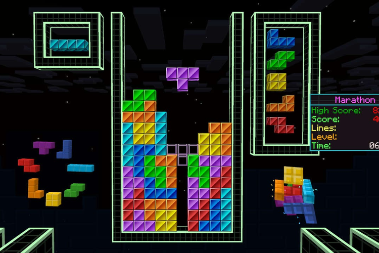 DLC Tetris di Minecraft