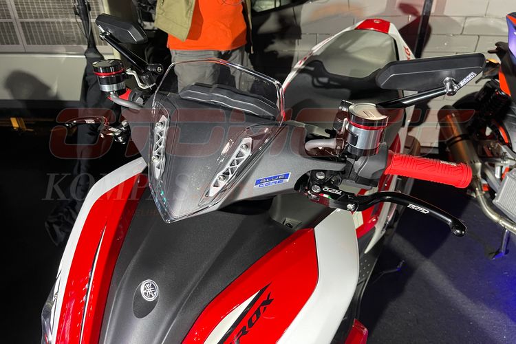 Modifikasi Yamaha Aerox Alpha dana pelajar