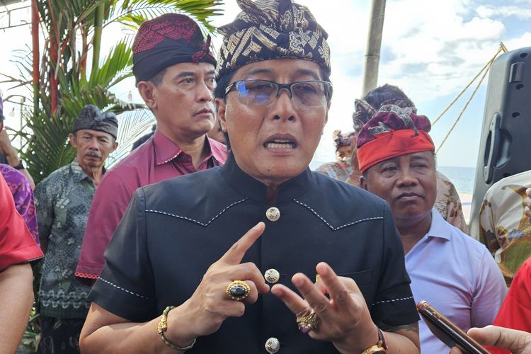 Bupati Badung Nyoman Giri Prasta, Jumat (6/9/2024) di Kabupaten Buleleng, Bali. 
