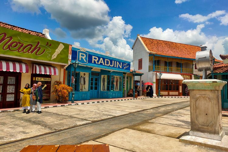 Suasana jadul di Studio Alam Gamplong, Yogyakarta.