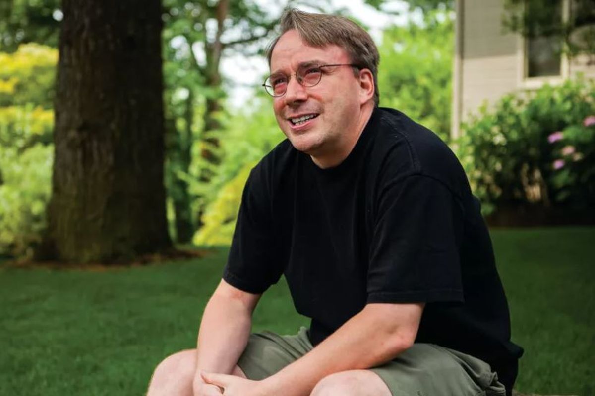 Pendiri Linux, Linus Torvalds.