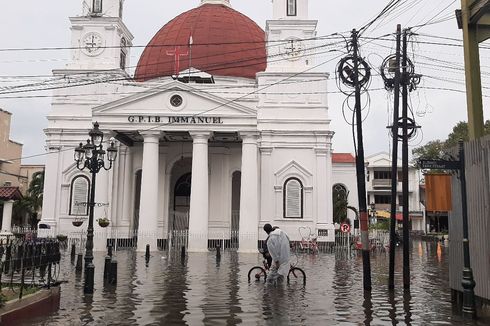 Semarang Banjir dan Longsor, 2 Orang Tewas, 10 Kecamatan dan Obyek Vital Terdampak