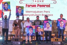 Bertemu Sandiaga di HUT Forum Pemred, AHY Teringat Debat Pilkada 2017