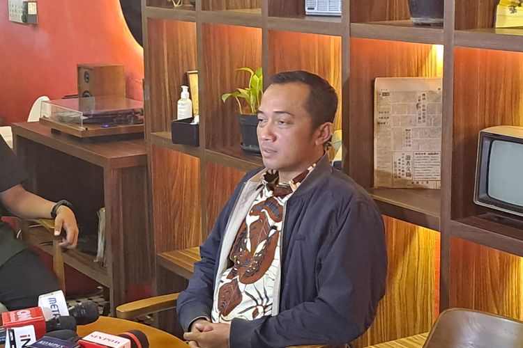 Ketua OKK DPP Partai Gerindra Prasetyo Hadi saat ditemui di kawasan Kemang, Jakarta Selatan, Senin (16/1/2023). 