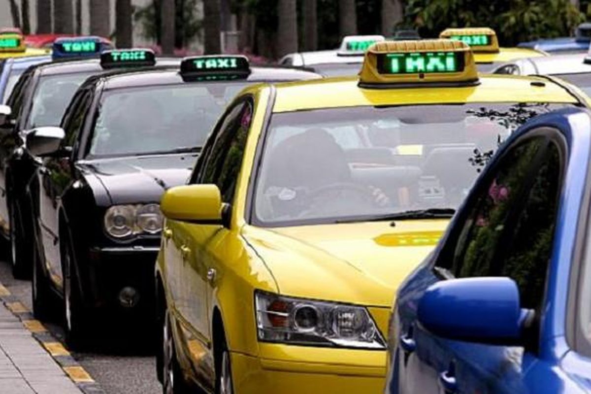 Ilustrasi Taksi Singapura